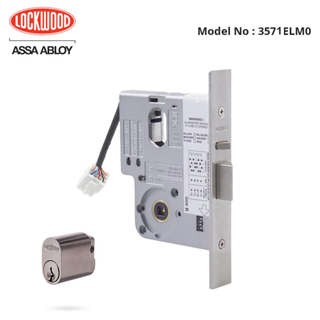 L3570ELM1SC - Lockwood - Multi Function Mortice Lock and Cylinder