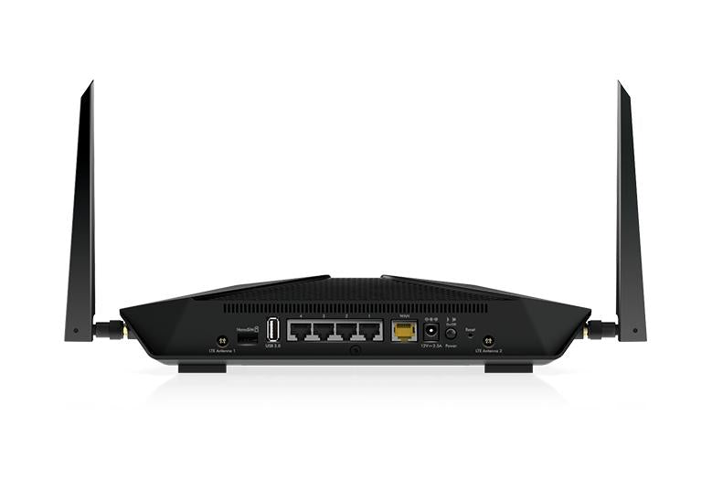 Netgear LAX20-100AUS - Nighthawk AX4 LAX20 1 SIM Cellular, Ethernet Modem/Wireless Router - 4G - LTE