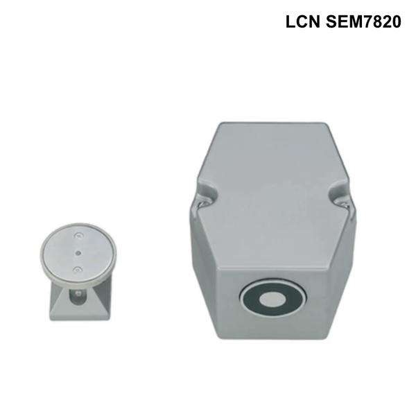 LCN SEM7820 Electromagnetic Fire Door Holder Heavy Duty 12/24V - Floor Mount