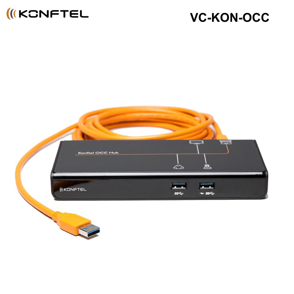 VC-KON-OCC - Konftel Hub for Video Conferences. Includes 2.5m USB 3.0 One Cable Connection