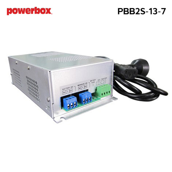PBB2S-13-7 - Powerbox 13.8V DC UPS 7A Battery Charger System
