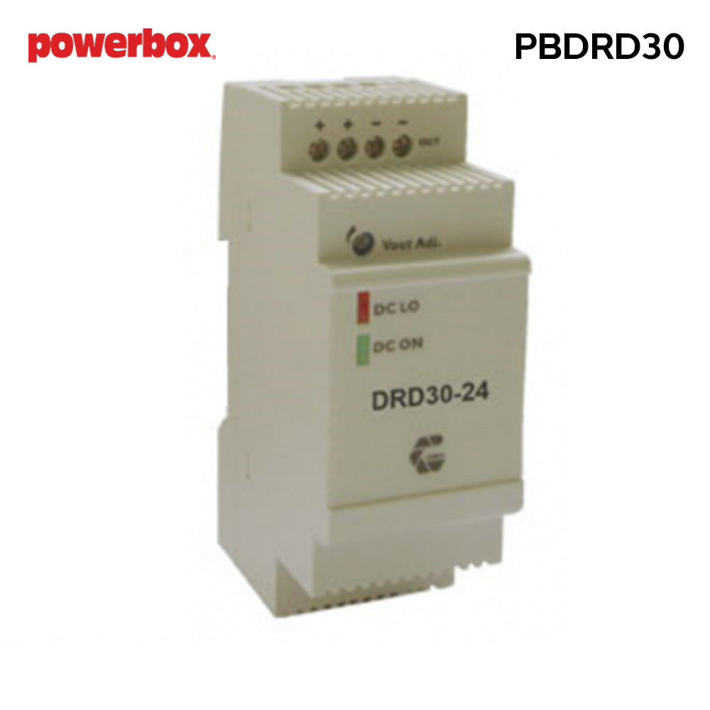 PBDRD30 - Powerbox 9-36V DC input to output (5V,9V,12V,15V or 24V) 30 Watts