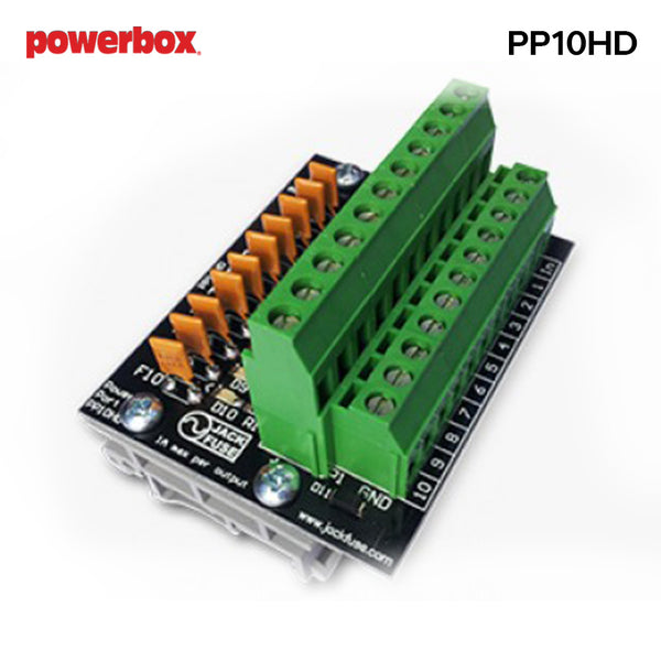 PP10HD - Powerbox Compact 10 Way Distribution Board