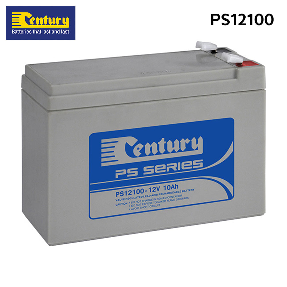 PS12100 - Century PS Series 12VDC 10Ah Alarm Battery
