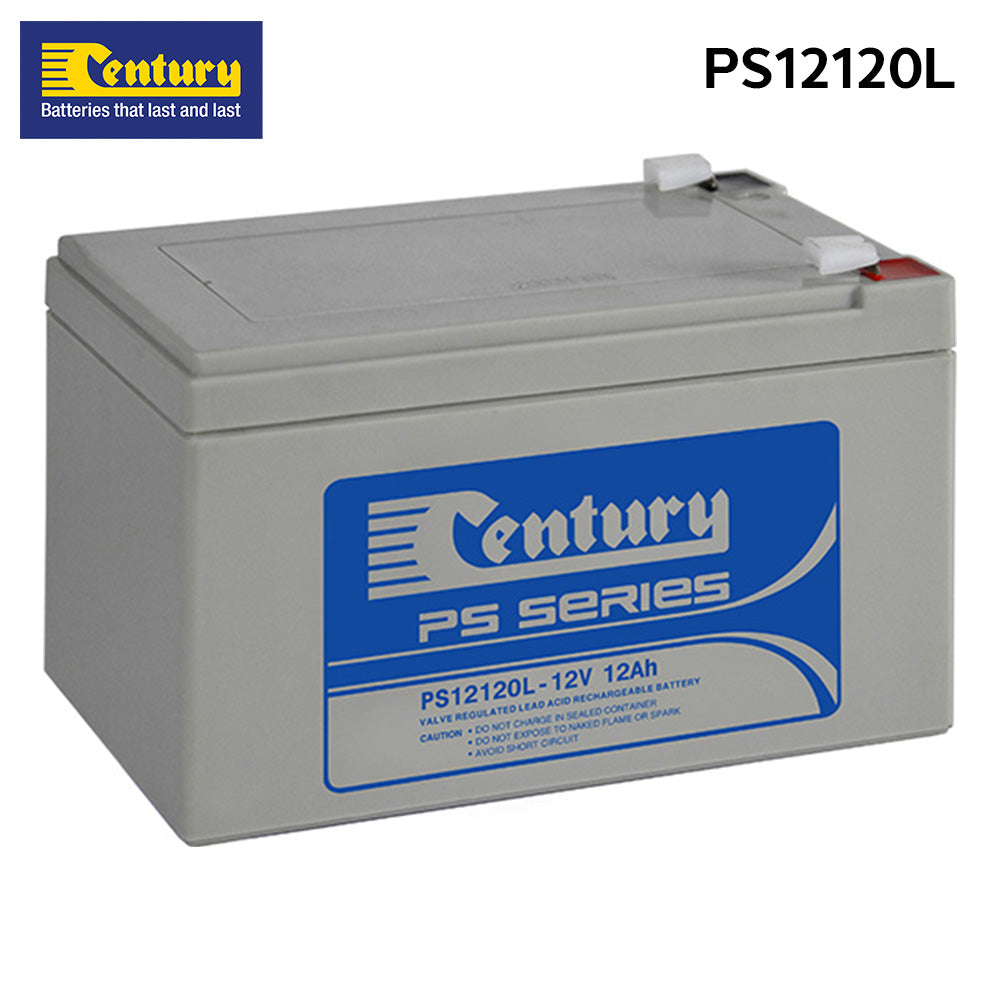 PS12120L - Century PS Series 12VDC 12Ah Alarm Battery