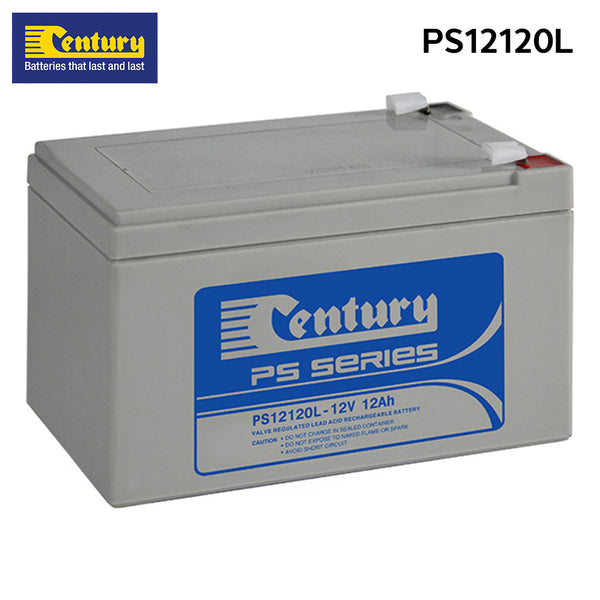 PS12120L - Century PS Series 12VDC 12Ah Alarm Battery