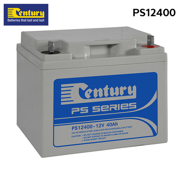 PS12400 - Century PS Series 12VDC 40Ah Alarm Battery