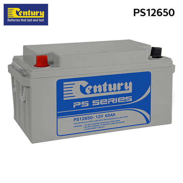 PS12650 - Century PS Series 12VDC 65Ah Alarm Battery