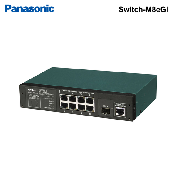 Switch Hub Ethernet 8 ports 10/100/1000BT