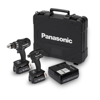 EYC215LJ2G57 - Panasonic Cordless 18v Drill & Impact Driver Combo Kit