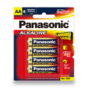 LR6T/4B - Panasonic Alkaline AA Battery 4 Batteries per Blister Pack