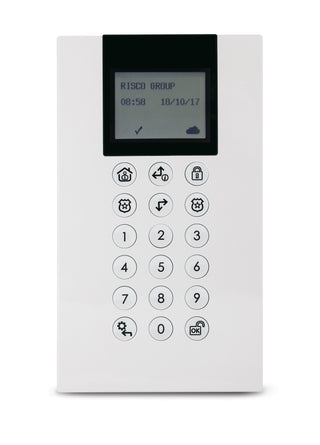RP432KP0200A - Risco - White LCD Panda (wired) Keypad