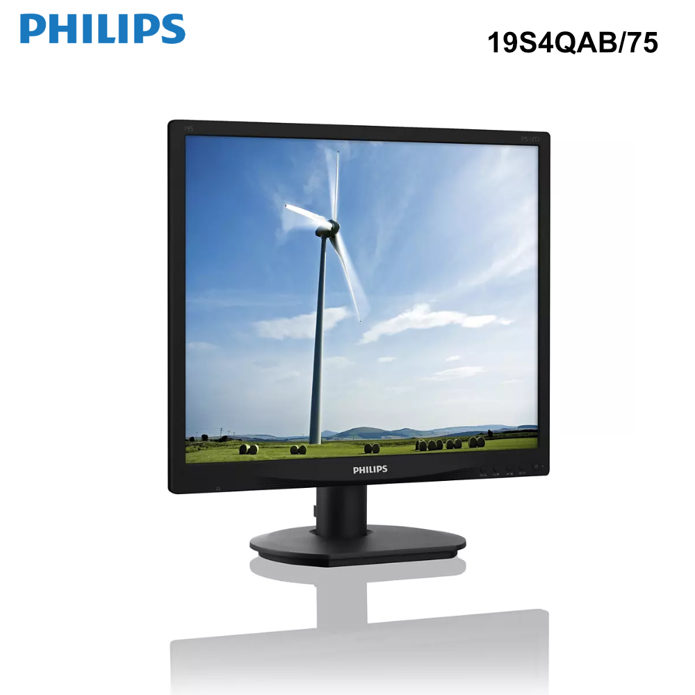 19S4QAB/75 - Philips 19" S Line 1280x1024 LCD monitor with SmartImage - 0