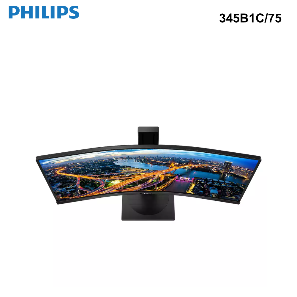 345B1C/75 - Philips 34" Curved Ultra Wide LCD 100Hz 3440x1440 Monitor - 0