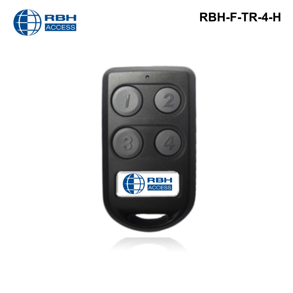 RBH-F-TR-4-H - RBH 4 Button Transmitter includes HID Prox