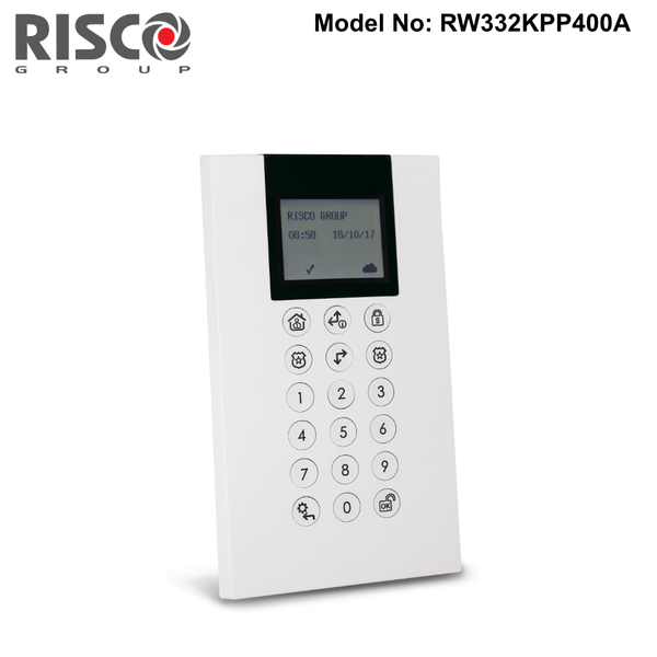 RAKA4W-Kit5 - Risco Agility 4 Kit - WiFi Control Panel, Panda Keypad, 1x iWave, 1x eyeWave PIRCam, 2x Panda Remotes, PSU