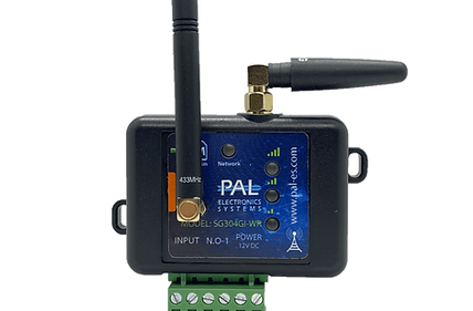 PAL-SG314GI-WR - 3G/4G GSM Controller - 1 x Relay + 1 x input - 12,000 App or Dial in  user and Remote control ability