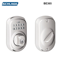 BE365 - Schlage Plymouth SCP Keypad Deadbolt