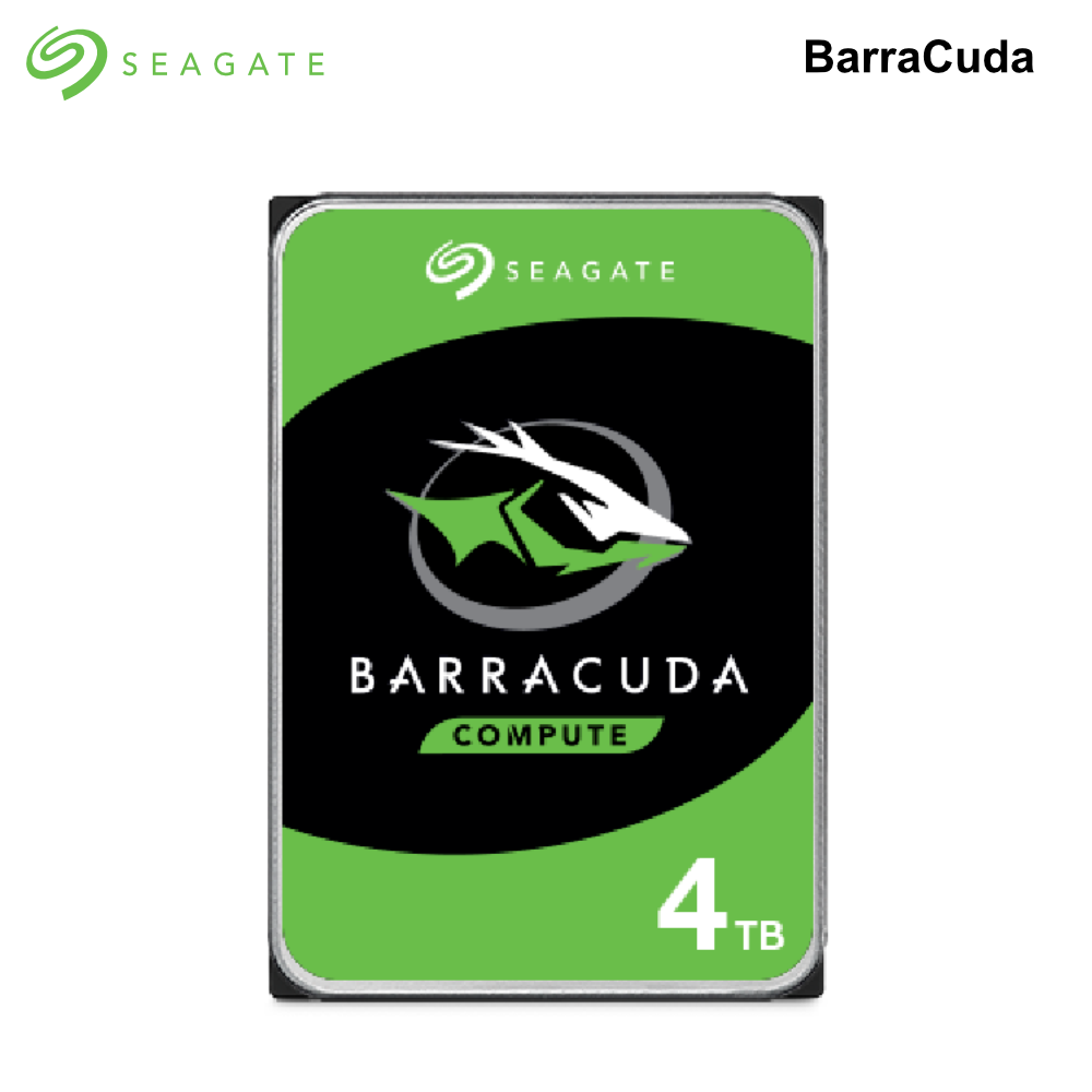 Barracuda - Seagate Desktop Internal 3.5" SATA Drive, 1TB to 8TB, 5400 rpm