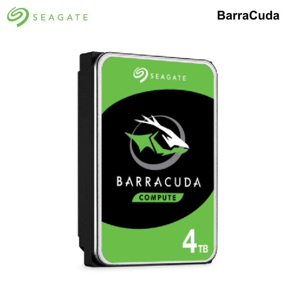 Barracuda - Seagate Desktop Internal 3.5" SATA Drive, 1TB to 8TB, 5400 rpm