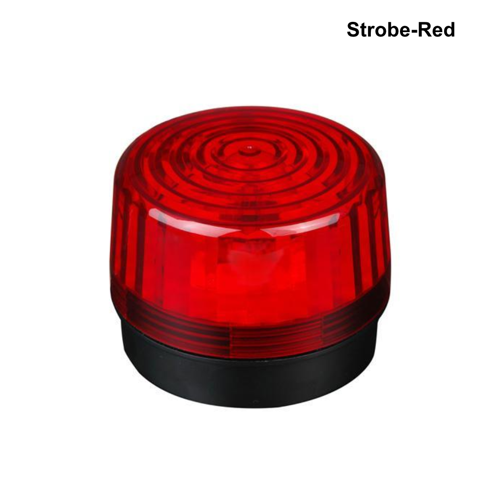 Strobe-Red - Small Red Strobe Light 12VDC