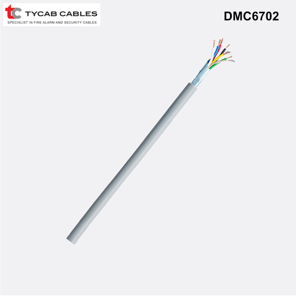 DMC6702 - 6 Core 0.22mm Data Cable Screened Copper - 100, 250 or 500m