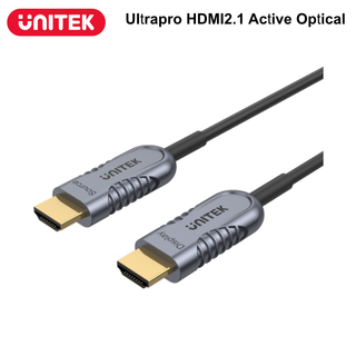 UNITEK Ultrapro HDMI 2.1 Active Optical Cable - 3m to 100m - 8K Resolution