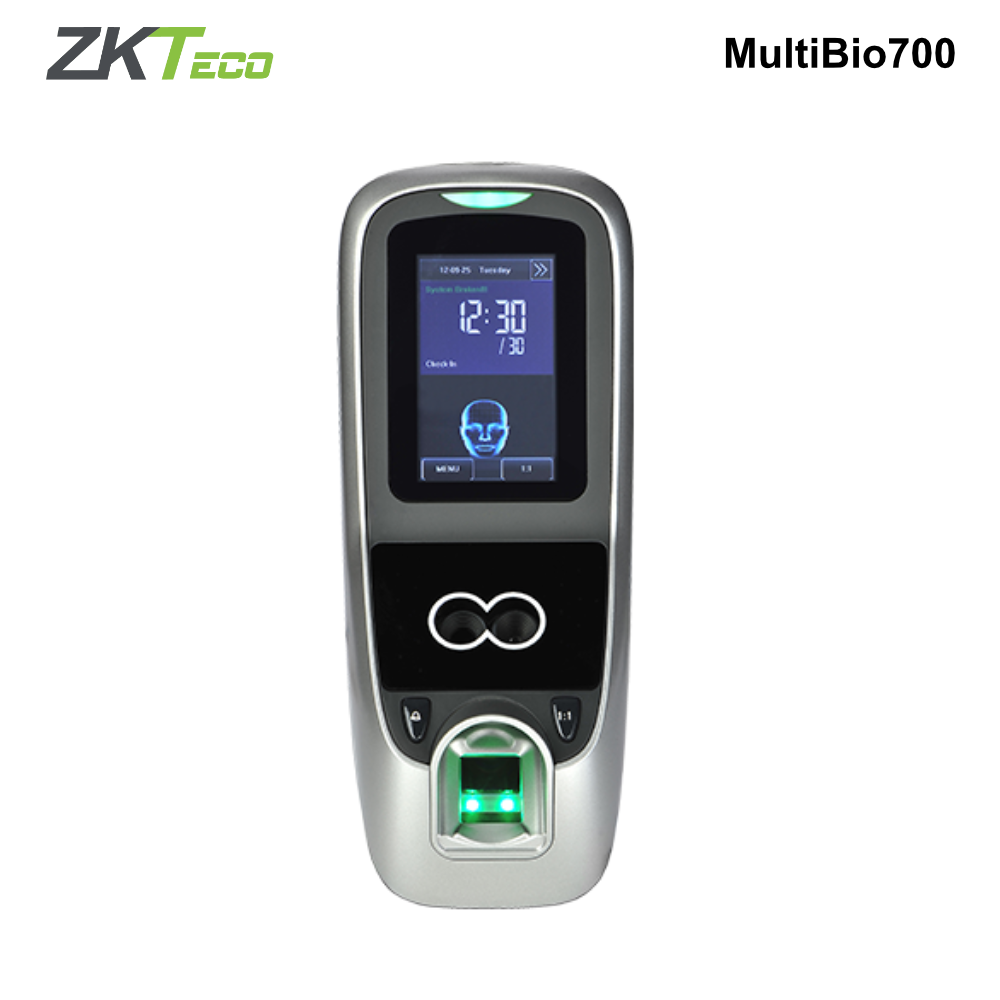 MultiBio700 - ZKTeco Multi-functional Biometric Reader, Face, Fingerprint, RFID