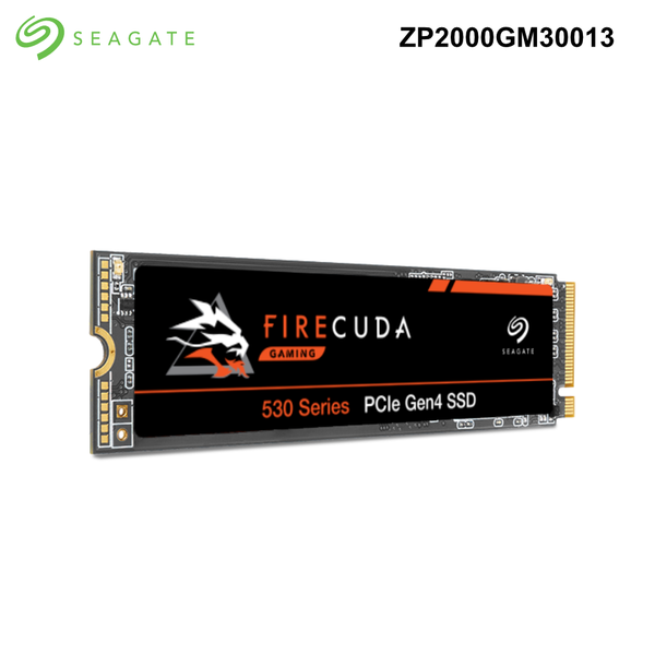 Firecuda -  Seagate 530 SSD, M.2, NVMe 2TB or 4TB, 7300 R/6900 W Mbs