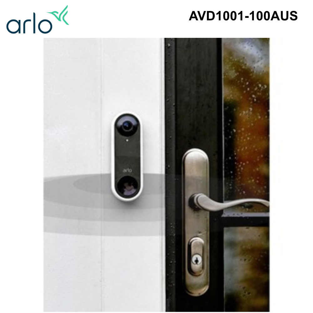 AVD1001-100AUS - Arlo Video Doorbell - Wired - 0