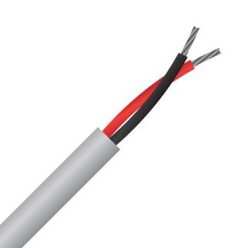 B2C0.75FACTCW - Maser 2 Core, 0.75mm², Tinned Copper, Fire Alarm Cable - Grey or Red - 0