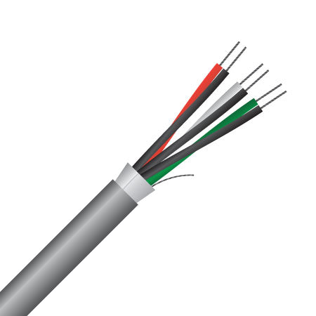3 pair, 0.22mm², shielded, rs232 data cable (mas3pos24) 