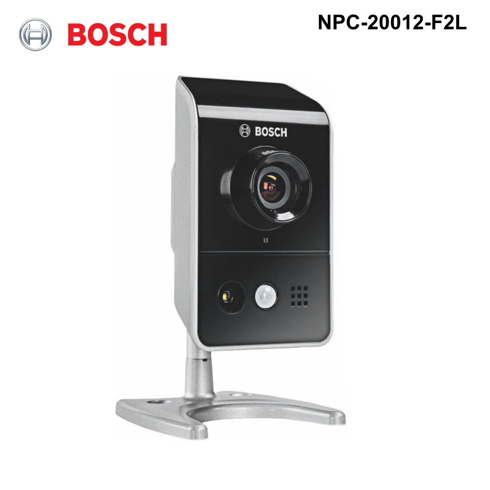 Bosch NPC-20012-F2L - IP MicroBox 720P Camera with PIR - Black