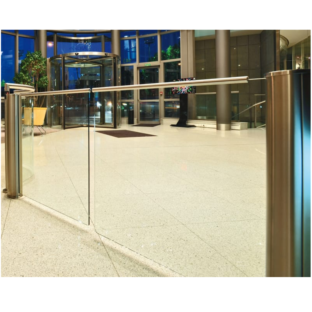 HSD-E03 - dormakaba Stainless Steel Glass Panel Swing Gate