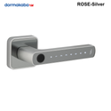 ROSE - Dormakaba Standalone Biometric Digital Lever - Black or Silver