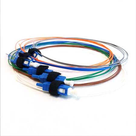 pigtail leads, lc/pc connector, om4 multimode, rainbow, 1 metre, 6 pack (em-eap056-lc-p-sm-1) 