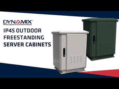 ROD24-8X8FG - 24RU Outdoor Freestanding Cabinet. (800 X 800 X 18U)-3
