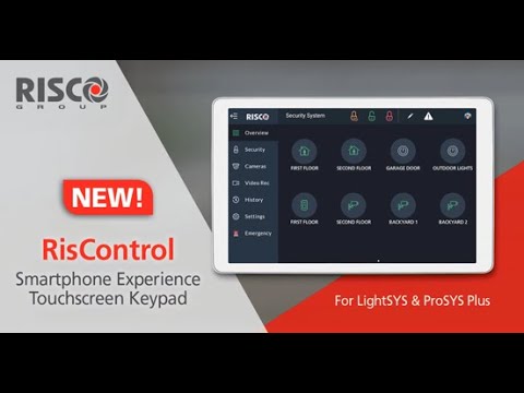 LPAKE-Kit Risco - LightSYS+ Alarm Kit, Elegant Keypad, Sirens & batt, 2x or 3x PET PIR options-6