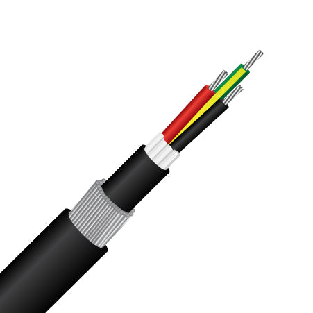 2 core + earth (3g), 4.0mm, 0.6/1kv, pvc 90°c, swa, industrial power cable (mascp3g/4.0swa) 