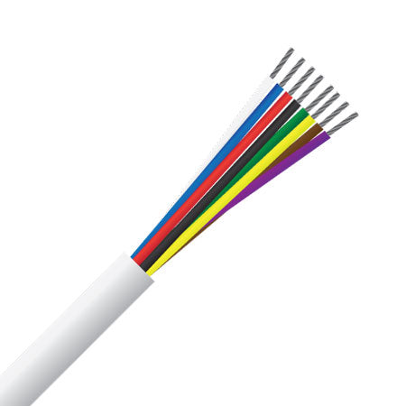 8 core, 0.44mm², 100% copper, tinned, security cable (msec 8142 tcw) 