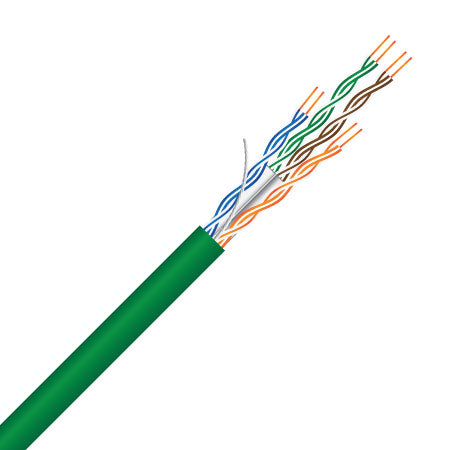 cat6, utp, green, network cable (msec c64p green) 