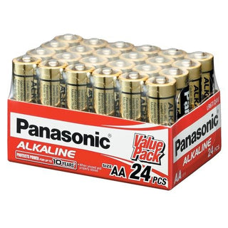 LR6T-24V - Panasonic Battery - Alkaline AA Battery - 24 Batteries