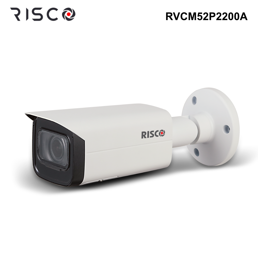 RVCM52P2200A - Risco VUpoint 4MP PoE Motorised Lens Bullet Camera