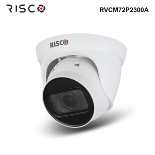 RVCM72P2300A - Risco VUpoint 4MP PoE Motorised Lens Turret Camera