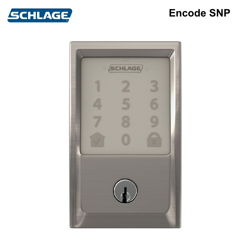 Schlage Encode - Smart Wi-Fi Deadbolt - Options Finish and Handles - 0