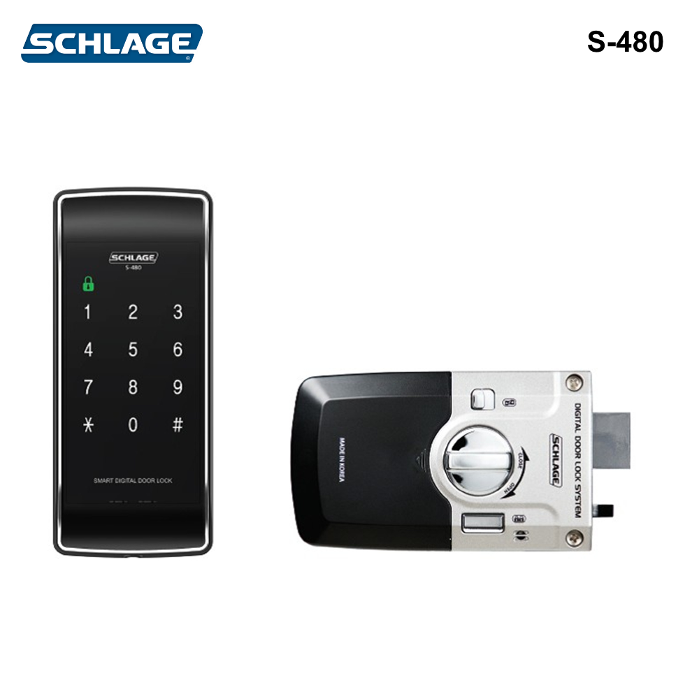 S-480 - Schlage Touchpad Rim Lock - 0