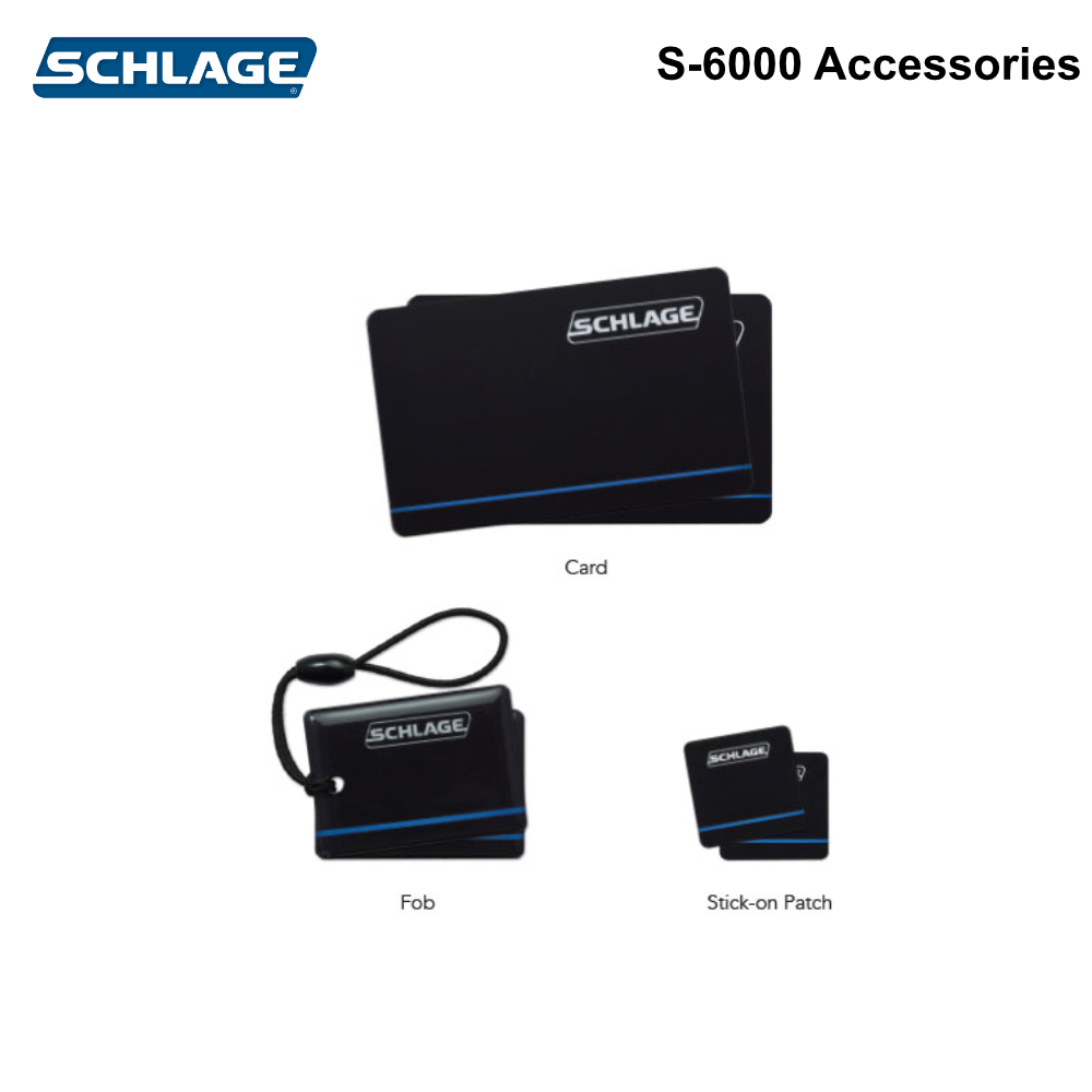 S-6000 - Schlage Outdoor Digital Touchpad Door Lock - Accessories