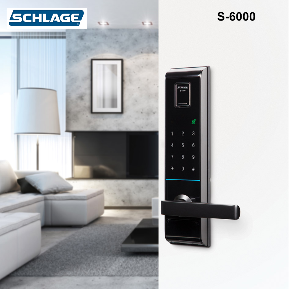 S-6000 - Schlage Outdoor Digital Touchpad Door Lock - PIN, card or tag