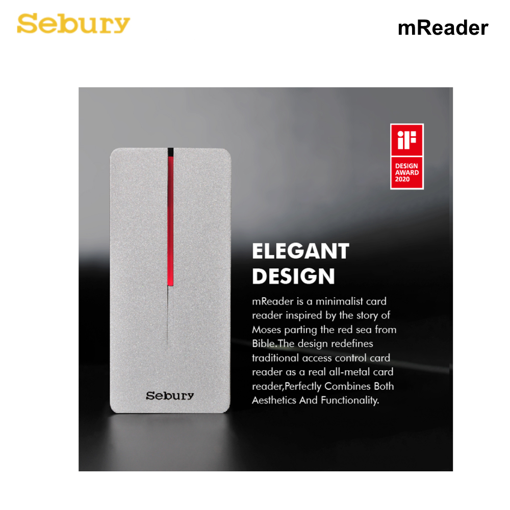 mReader - Sebury All Metal Proximity Card Reader - 0