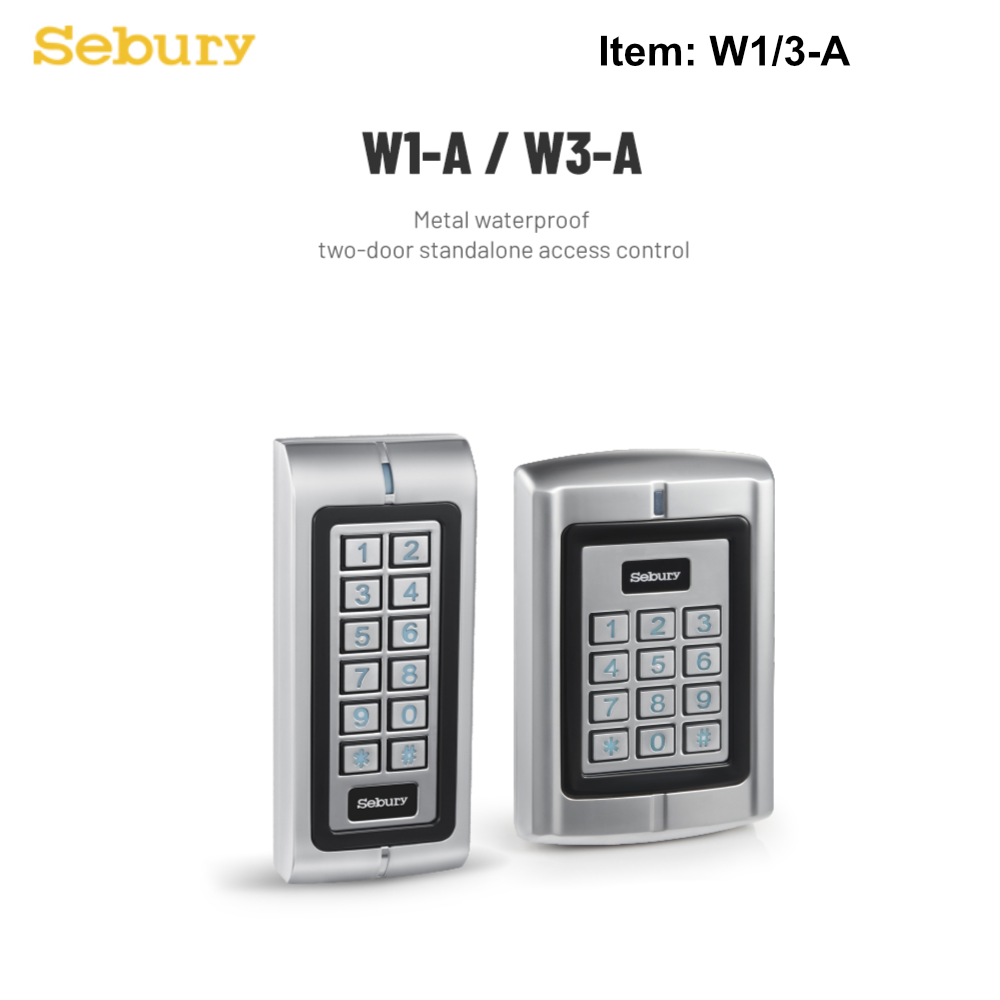 W1-A - Standalone Access Control,  IP65 Waterproof Keypad